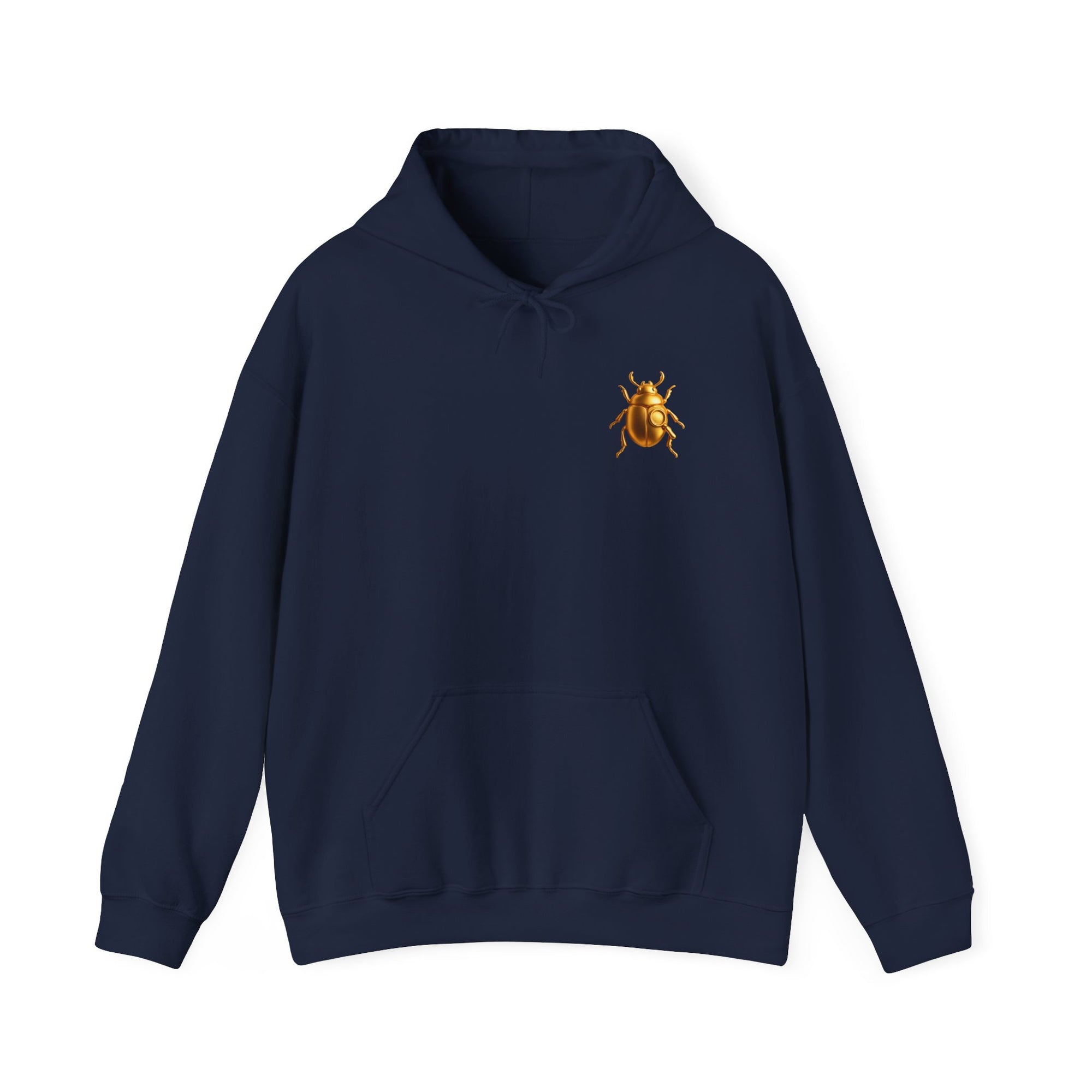 Gold Beetle Statement Hoodie Unisex Heavy Blend Hooded Sweatshirt