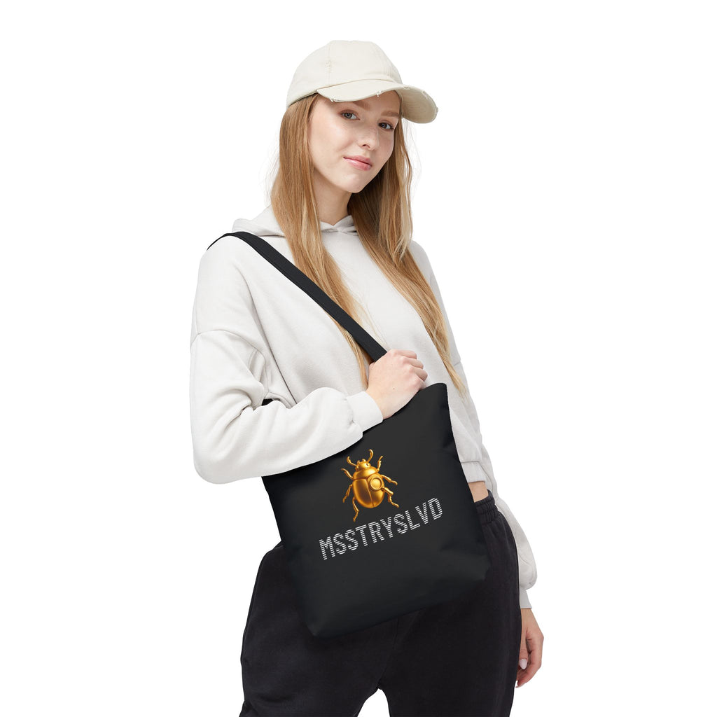 👜 “BAG OF QUESTIONABLE INTENT” - Black Statement Tote Bag