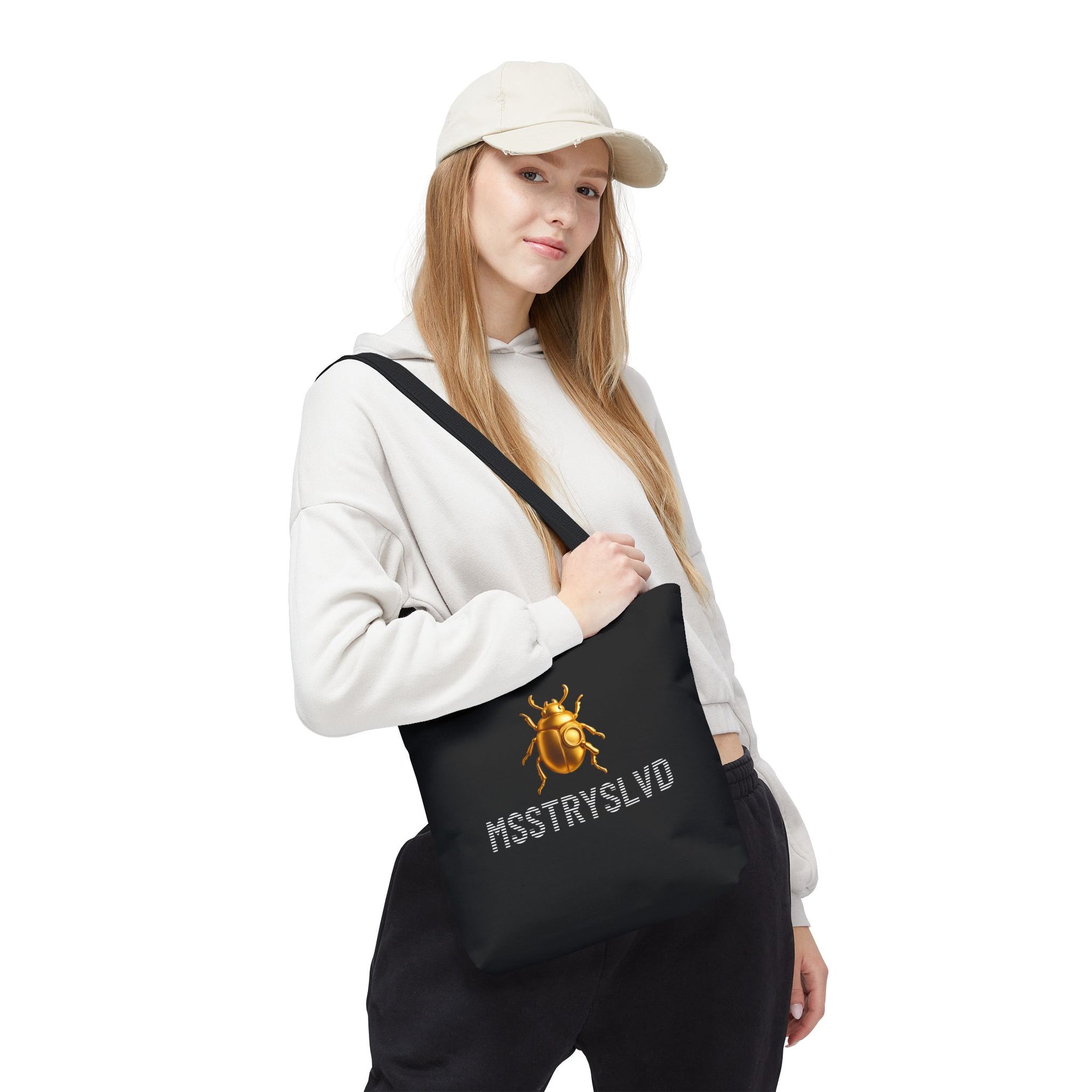 👜 “BAG OF QUESTIONABLE INTENT” - Black Statement Tote Bag