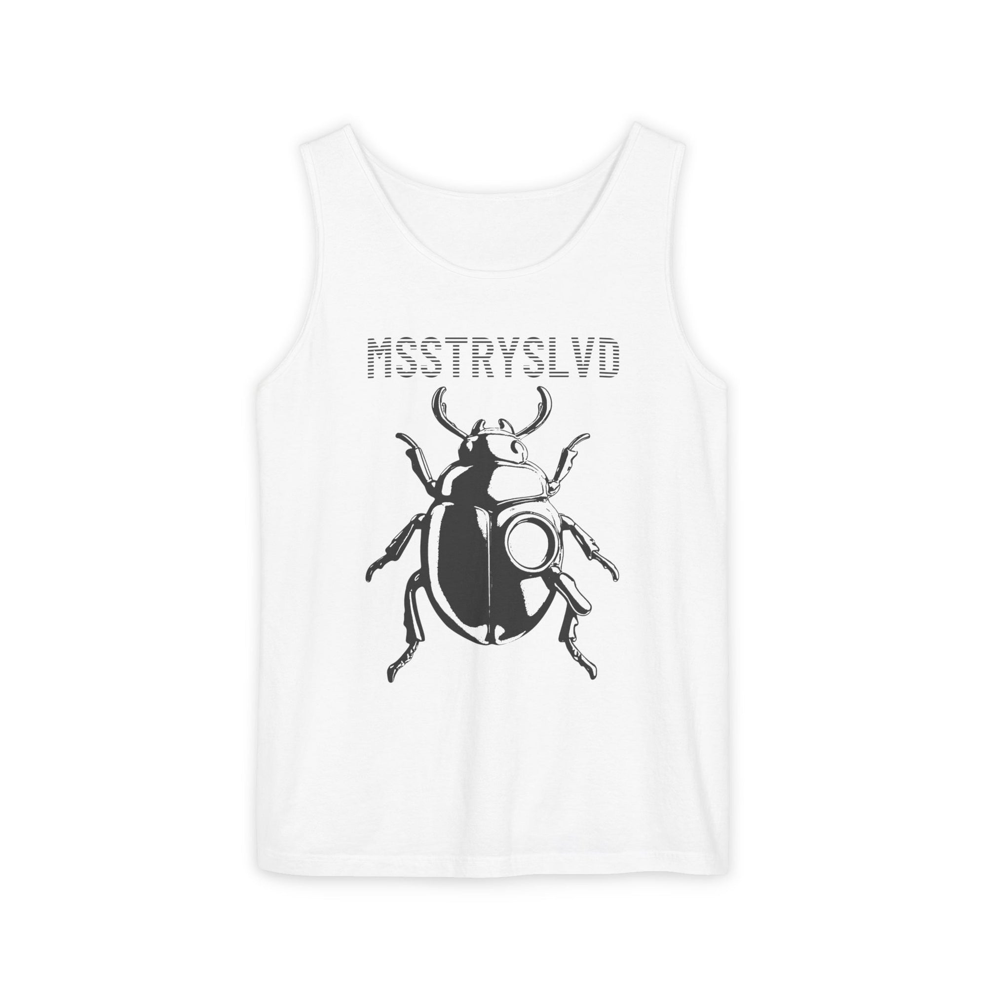 "MSSTRYSLVD BUG" Women Unisex Garment-Dyed Tank Top