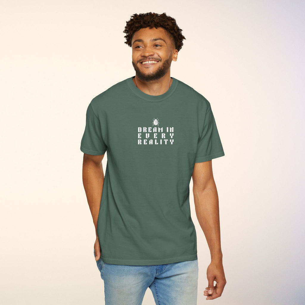 Dream In Every Reality T Shirt | Minimalist Quote II Tee | Unisex Aesthetic Shirt | Inspirational Graphic T-Shirt