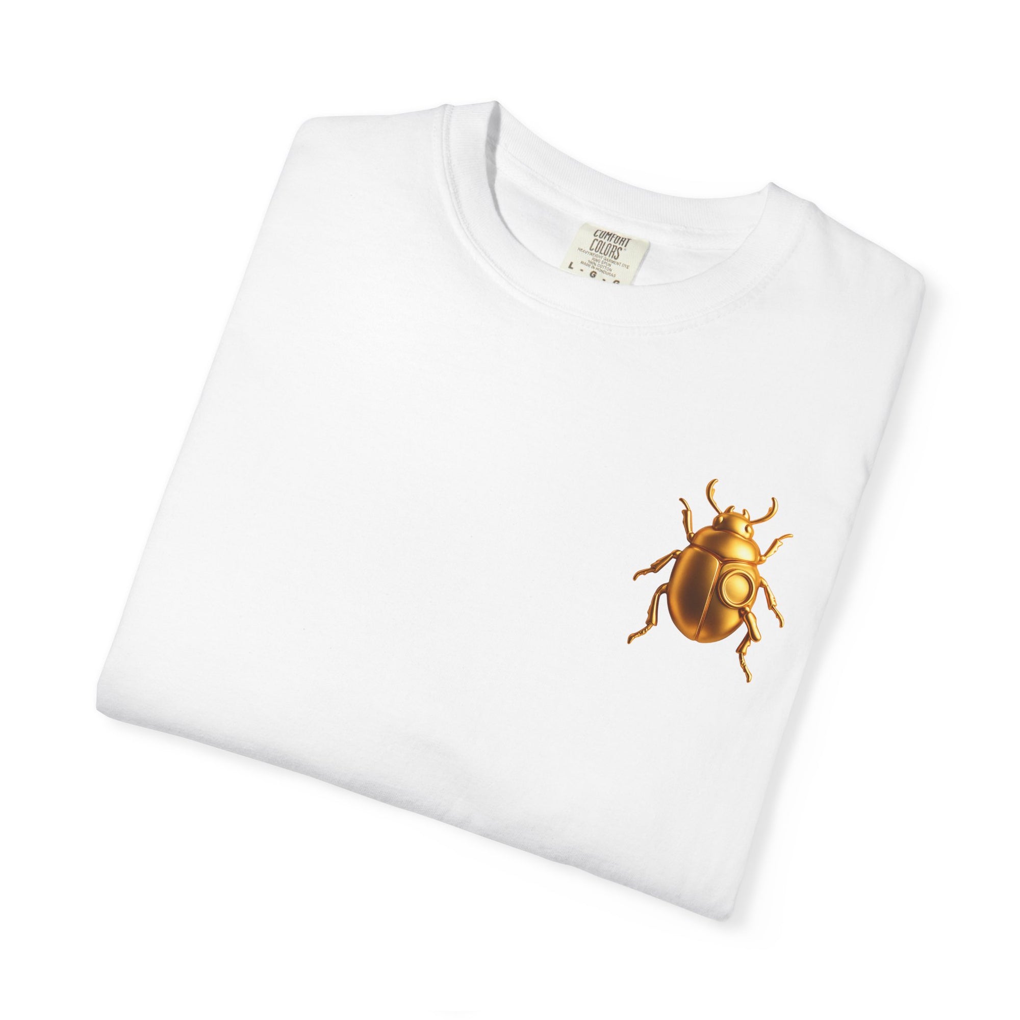 Golden Beetle Statement, Light Base Unisex T-shirt