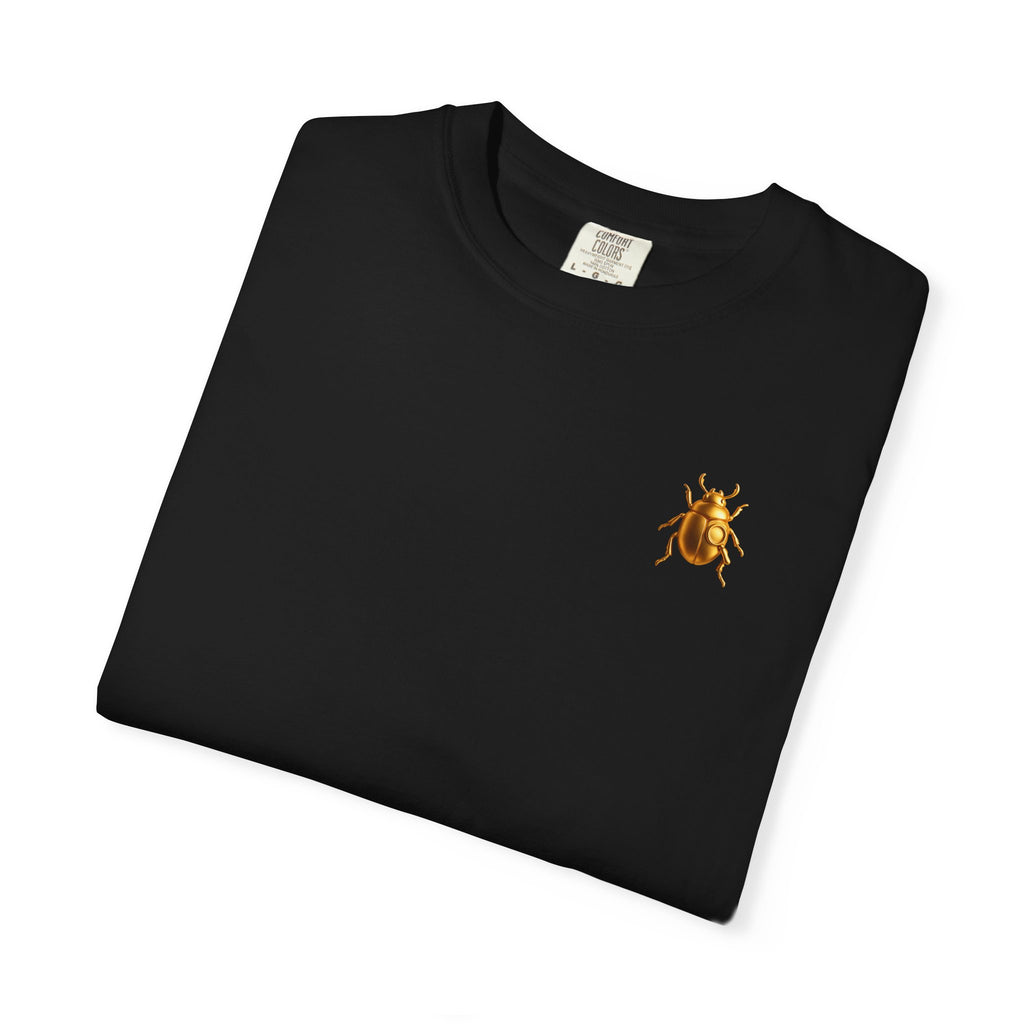 “GARGOYLE V1” Graphic T-Shirt – Golden Beetle Vault Rush Streetwear Edition For Men & Women