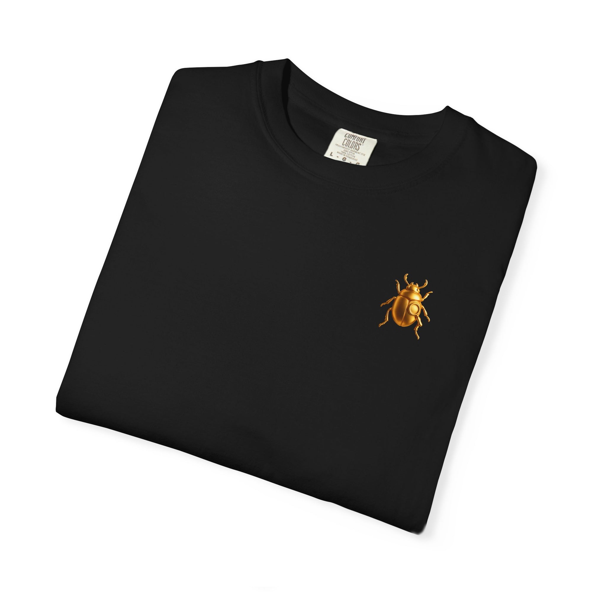 “GARGOYLE V1” Graphic T-Shirt – Golden Beetle Vault Rush Streetwear Edition For Men & Women