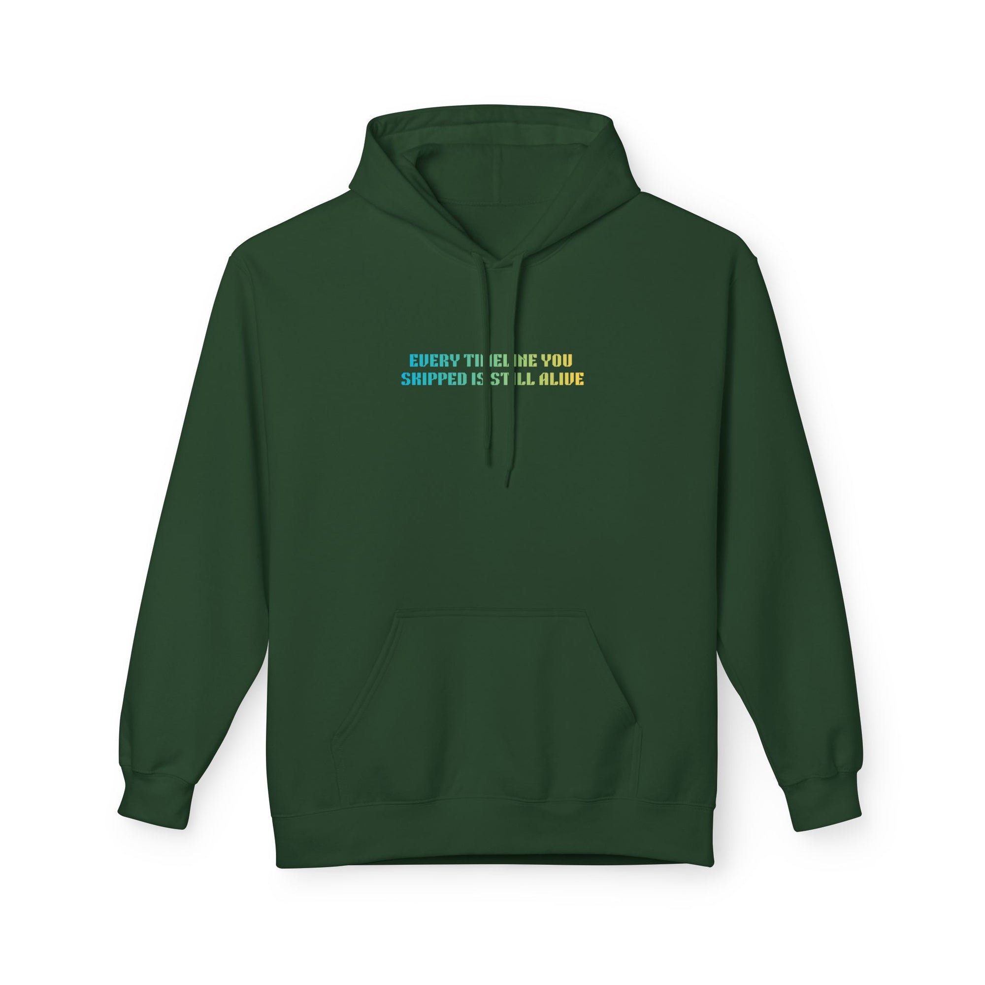 Every Timeline You Skipped Hoodie | Beetle Print Quote Retro Graphic Pullover