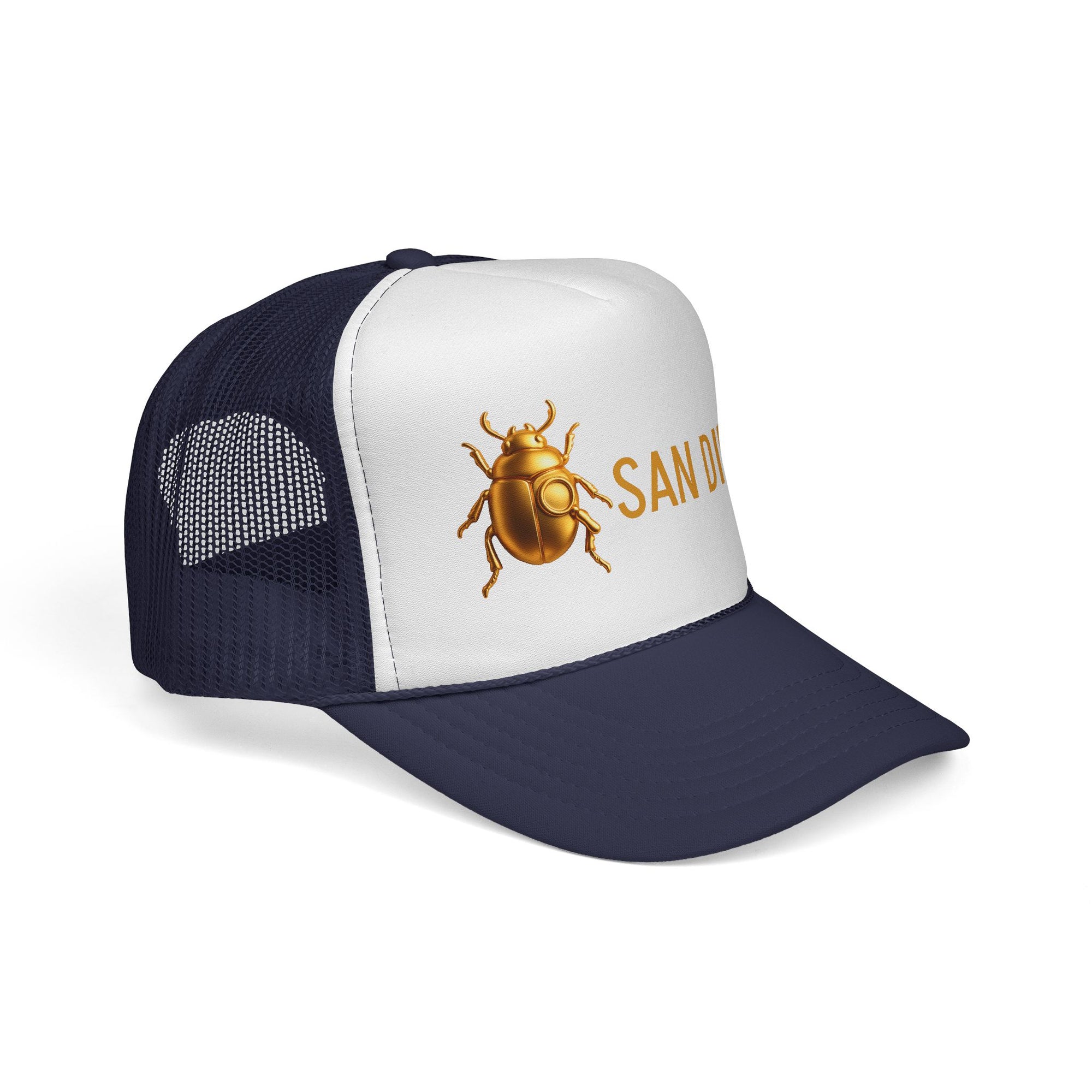 San Diego - Golden Beetle Trucker Caps
